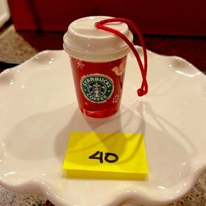 Starbucks ornament